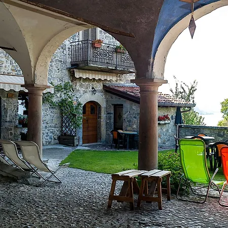 Studio-apartment Mit Zwischengeschoss In Einem Historischen Gebaeude In Zorzino By Interhome