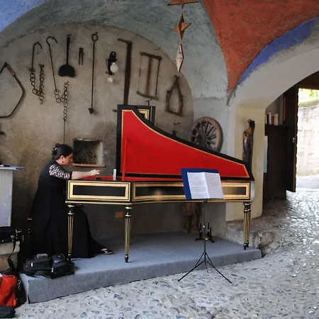 Studio-apartment Mit Zwischengeschoss In Einem Historischen Gebaeude In Zorzino By Interhome
